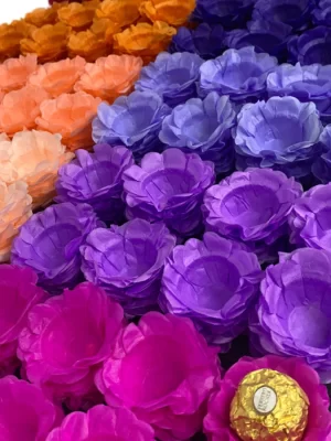 200 FORMINHAS DE DOCES FINOS FLOR FLORAL CASAMENTO FESTA 39 CORES