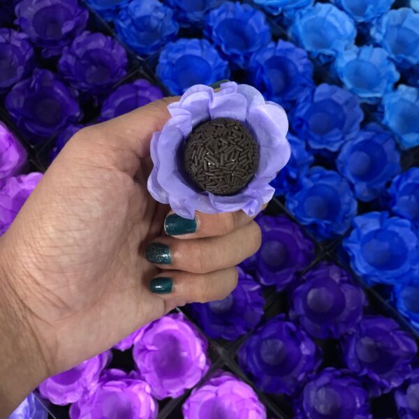 400 FORMINHAS DE DOCES FINOS FLOR FLORAL CASAMENTO FESTAS 39 CORES