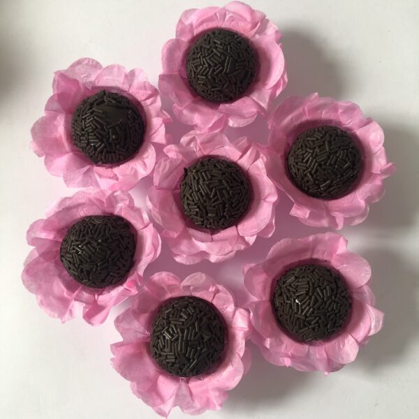 Forminhas Para Doces Finos Modelo Flor Floral Casamento