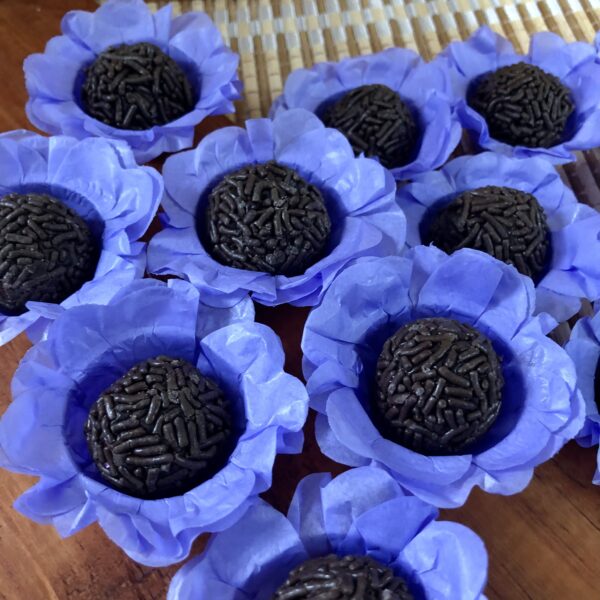 Forminhas Doces Finos Floral Flor Festa Tons