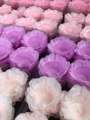 Forminhas Para Doces Finos Floral Modelo Flor Para Casamento