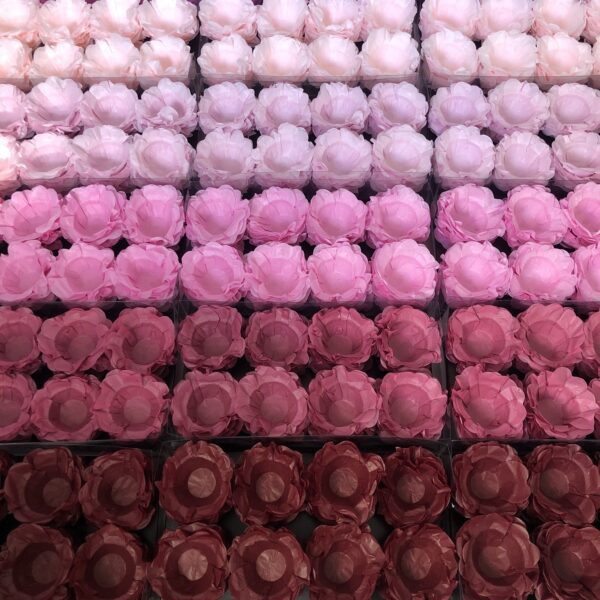 400 FORMINHAS DE DOCES FINOS FLOR FLORAL CASAMENTO FESTAS 39 CORES